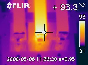 die Temperatur ist im Vergleich zu den anderen Anschl�ssen definitiv  zu hoch